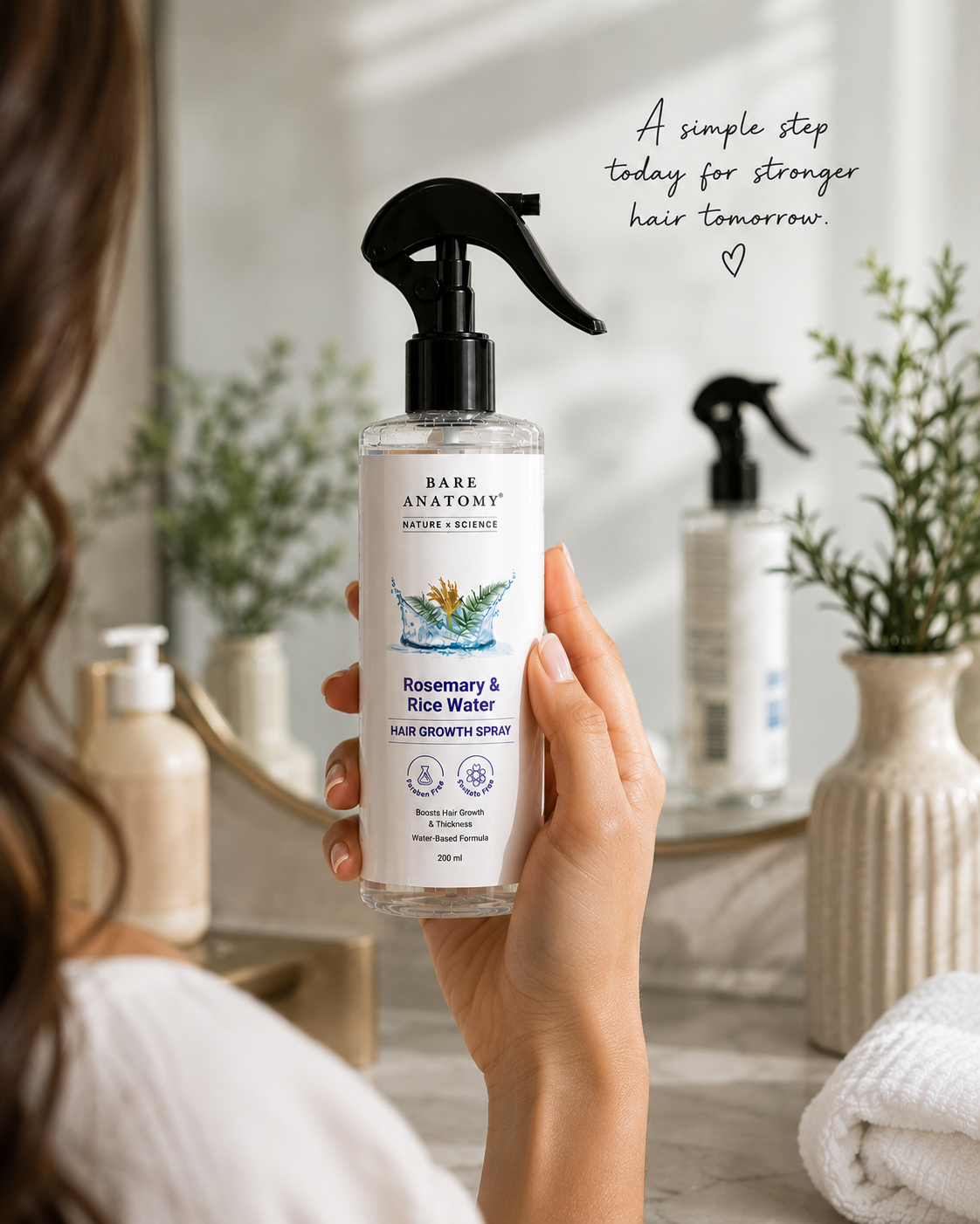 Rosemary & Ricewater Hair Growth Spray
