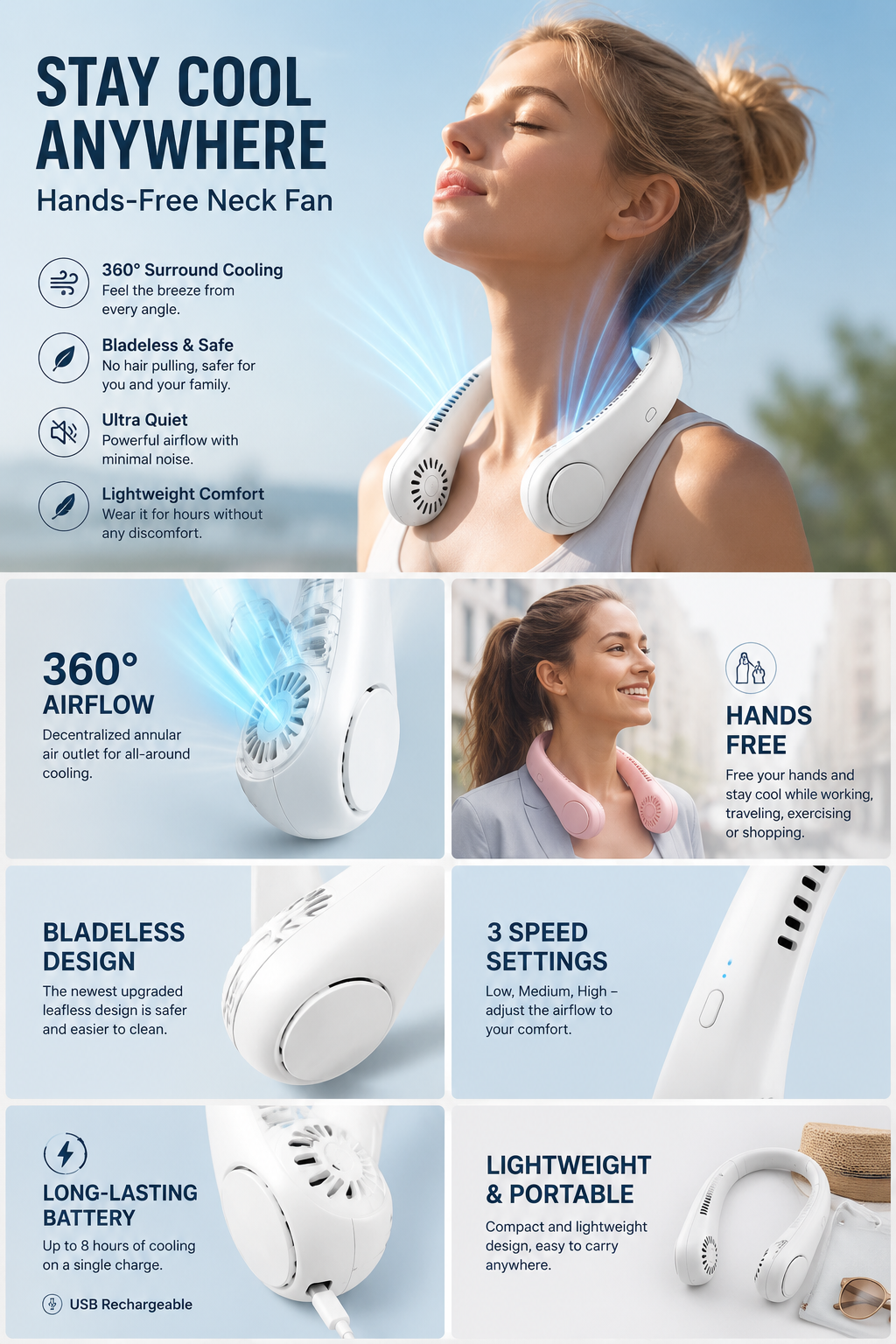 Coolbreeze Neckfan