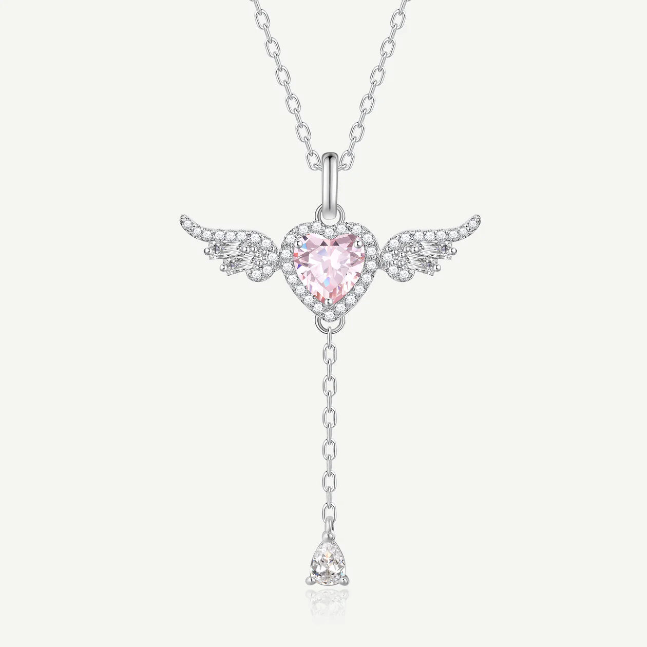 Angel Love Sterling Necklace