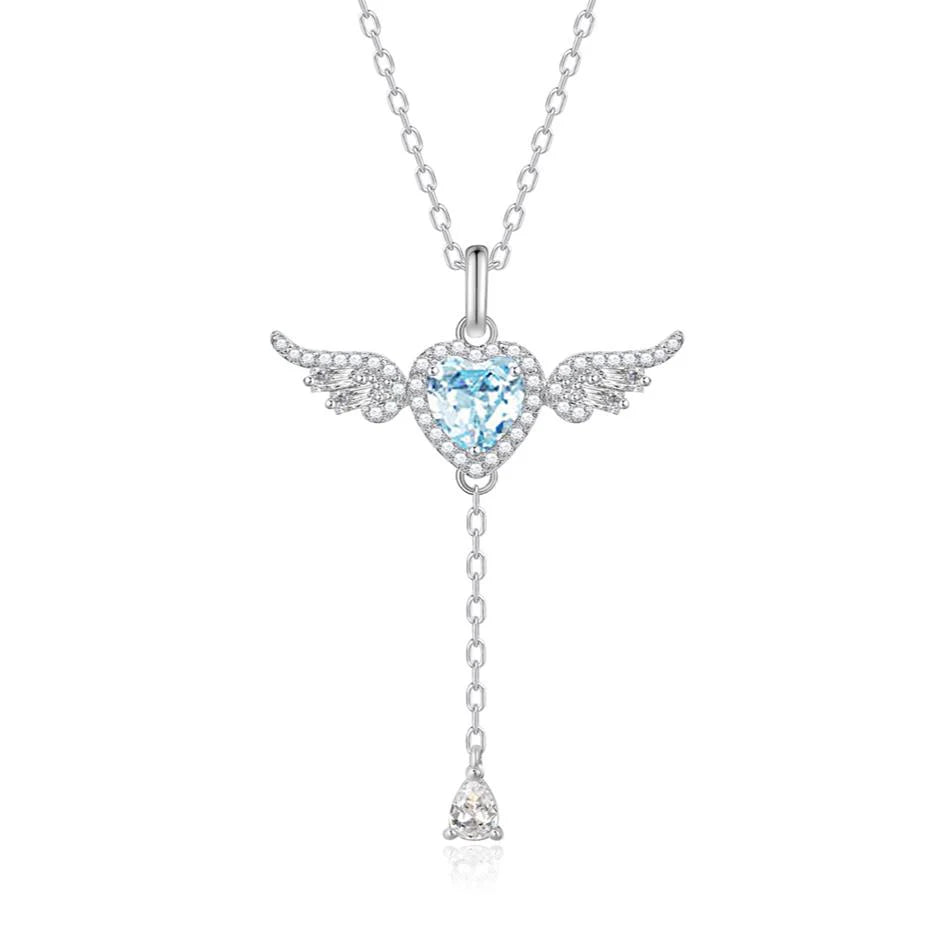 Angel Love Sterling Necklace