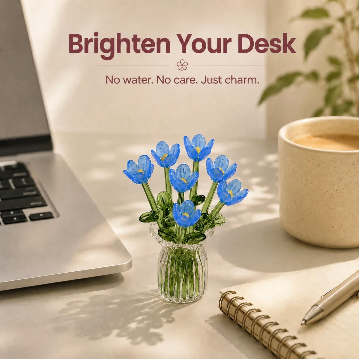 Florette Glass Bouquet