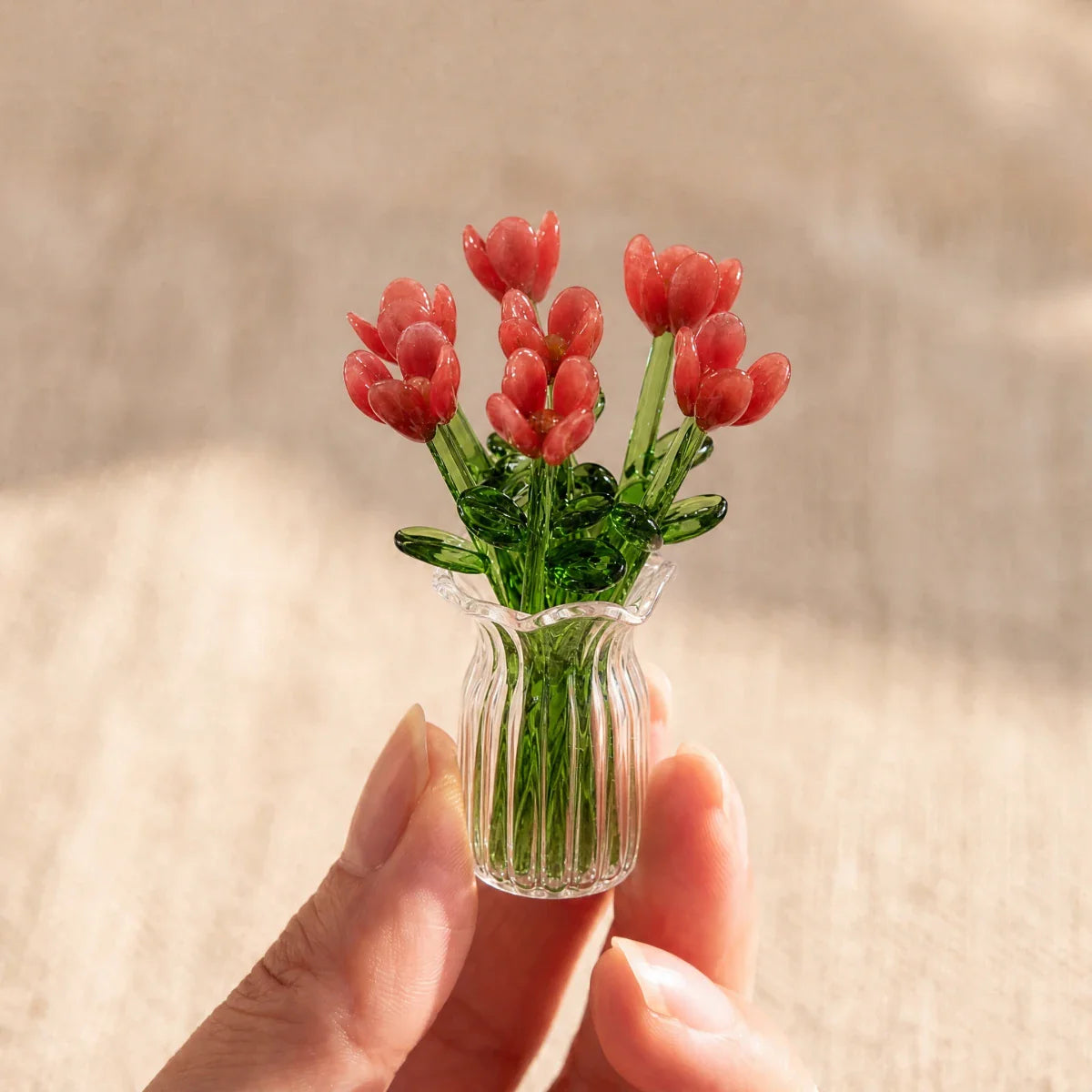 Florette Glass Bouquet