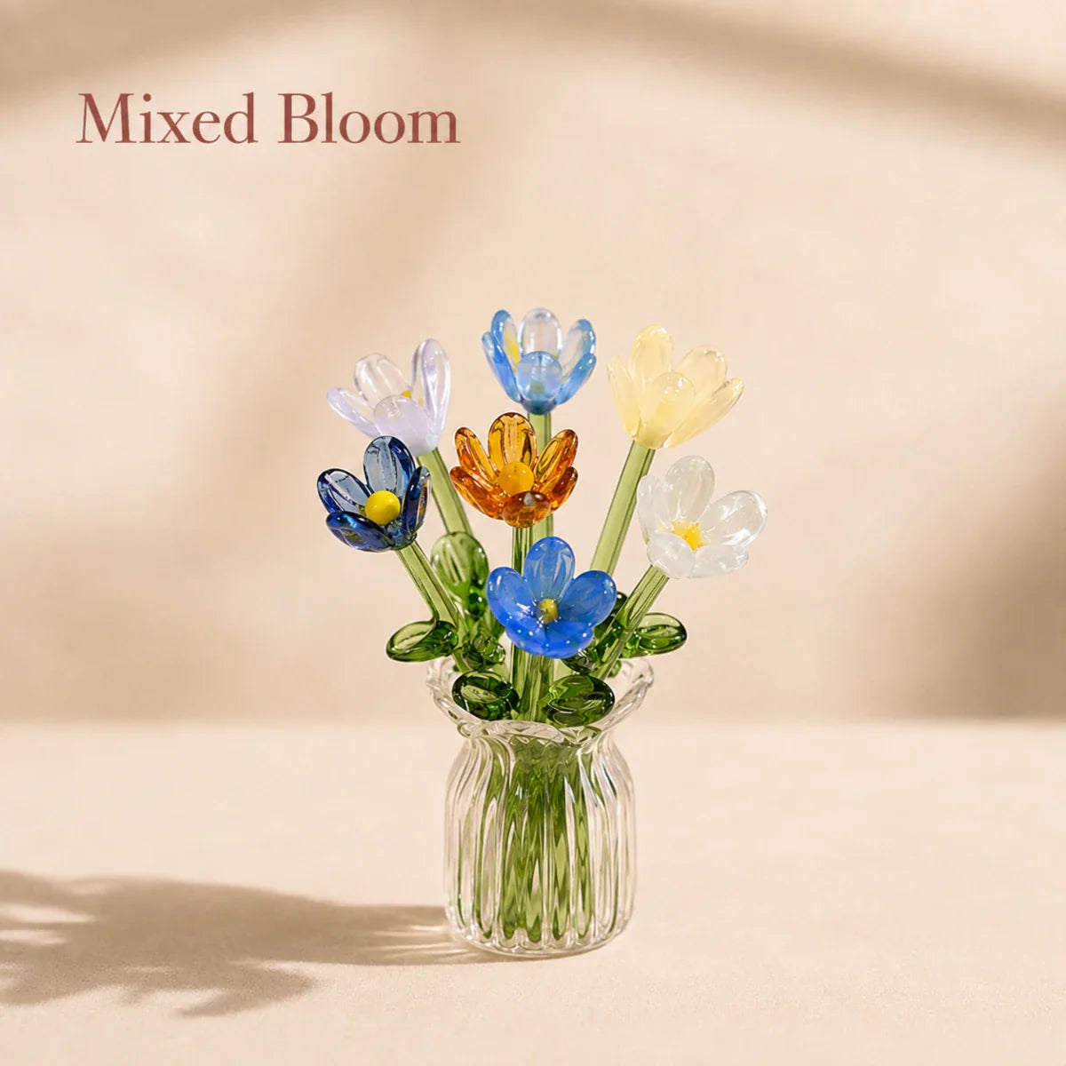 Florette Glass Bouquet