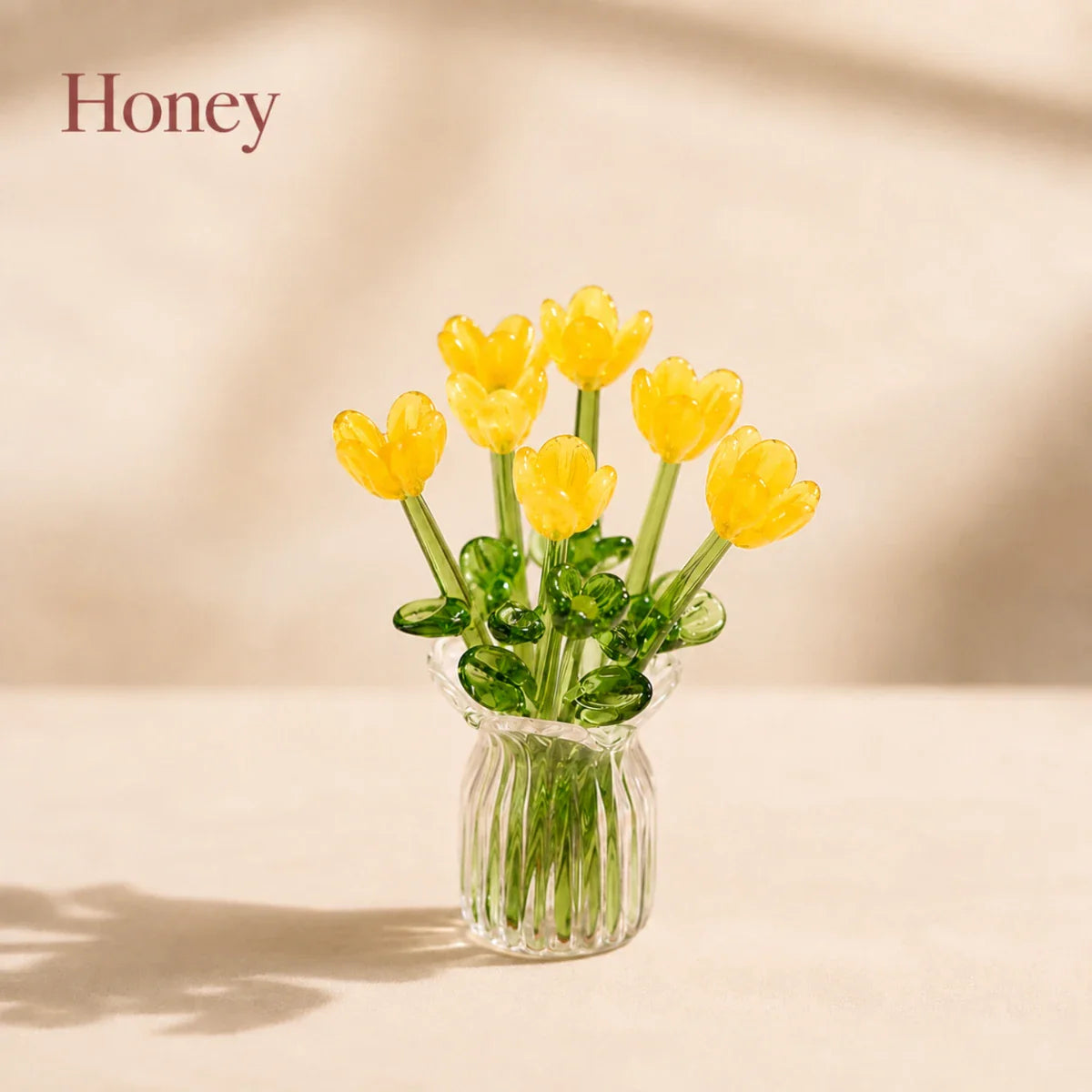 Florette Glass Bouquet